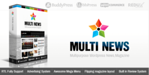 Multinews WordPress Theme Nulled Free Download