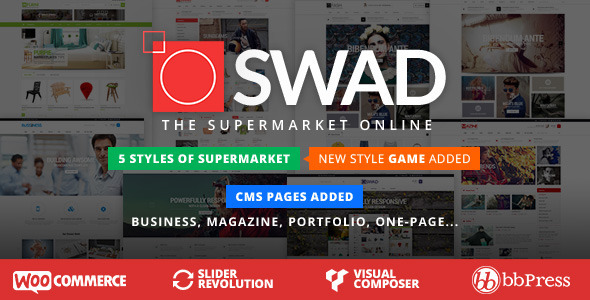 Oswad SuperMarket Wordpress Theme