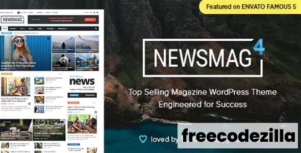 NewsMag WordPress Theme free download