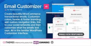 Email Customizer for WooCommerce v3.20 – WP Plugin