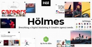 Holmes Digital Agency Theme