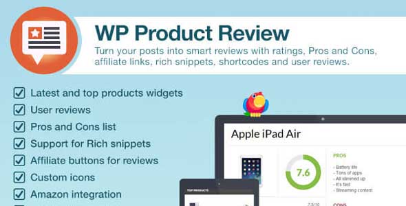 WP Product Review WordPress Plugin Free Download