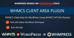 Whmcs Client Area For WordPress by WHMpress Nulled