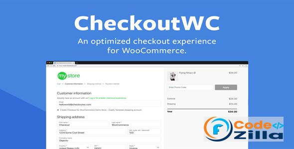 CheckoutWC Nulled v6.0.5 - Checkout Plugin for Woocommerce