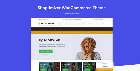 Shoptimizer Nulled - The Fastest WooCommerce Theme