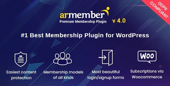 ARMember Nulled - WordPress Membership Plugin