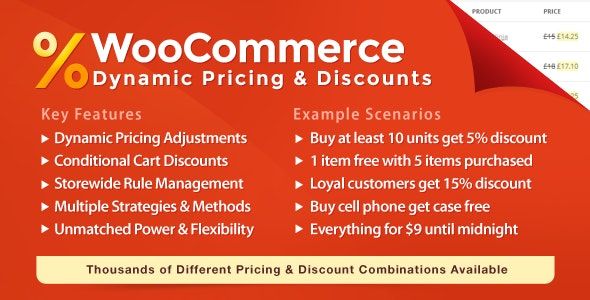WooCommerce Dynamic Pricing & Discounts Free Download