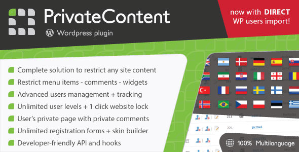 PrivateContent WordPress Plugin free download