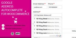 Google Address Autocomplete for WooCommerce free download