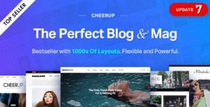 CheerUp WordPress Theme Free Download