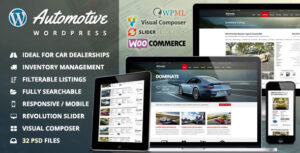 Automotive WordPress Theme Free Download
