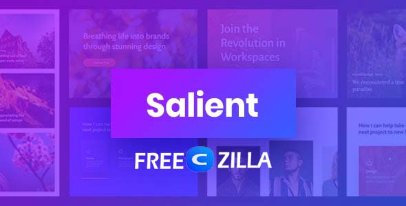 Salient - Responsive Multi-Purpose WordPress Theme Free Download