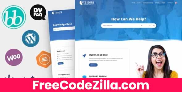 Tessera – Knowledge Base & Support Forum WordPress Theme Free Download
