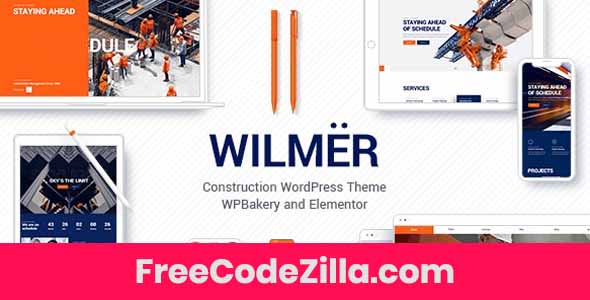 Wilmër – Construction Theme Free Download