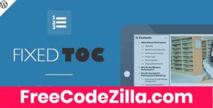 Fixed TOC Nulled - table of contents for WordPress plugin