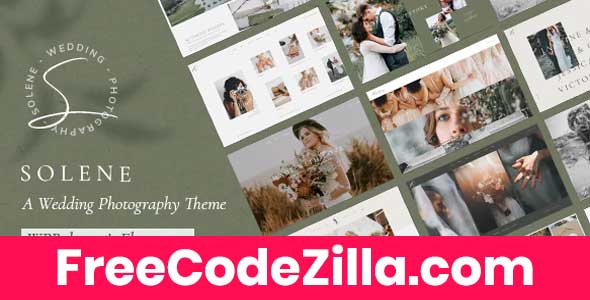 Solene Nulled - Wedding Photography Theme Download