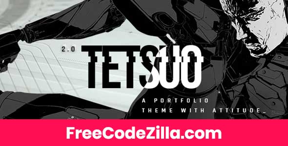 Tetsuo - Portfolio and Creative Industry Theme Free Download