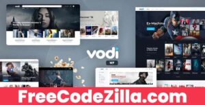 Vodi - Video WordPress Theme Free Download