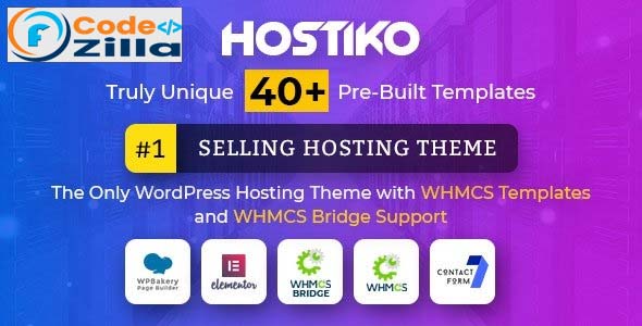 Hostiko Nulled v60.0.2 – WordPress WHMCS Hosting Theme