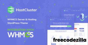 HostCluster WordPress Theme Free Download