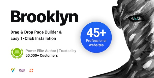 Brooklyn v4.9.6.8 Nulled - Creative Multi-Purpose Responsive WordPress Theme