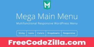Mega Main Menu Nulled - WordPress Menu Plugin