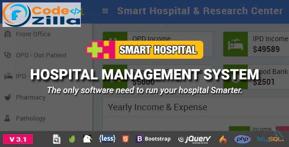 Smart Hospital v3.2 - Management System Free Download