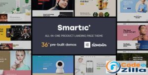 Smartic Nulled v1.8.4 – Product Landing Page WooCommerce Theme