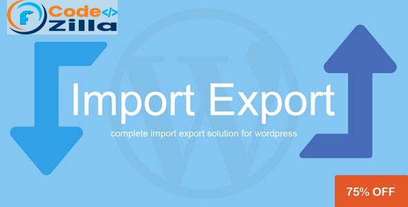WP Import Export Nulled v3.9.12 - WordPress Plugin