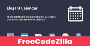 Elegant Calendar Nulled v1.1.2 - WordPress Events Calendar Plugin