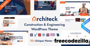 Architeck 1.6 [Nulled] - Construction WordPress Theme