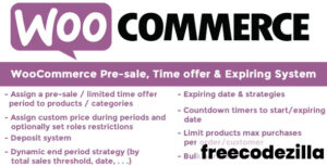WooCommerce Pre-sale, Time offer & Expiring System
