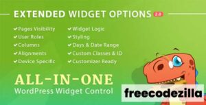 Extended Widget Options Nulled Free Download