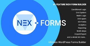 NEX-Forms Nulled The Ultimate WordPress Form Builder Free Download