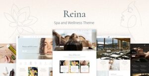 Reina Spa and Wellness Theme Nulled
