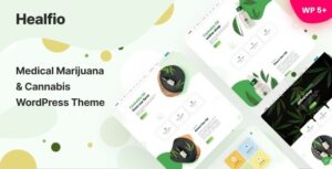 Healfio Nulled Medical Marijuana & Coffeeshop Theme Free Download