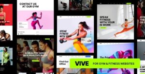 Vive Fitness Gym WordPress Nulled Free Download