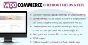 WooCommerce Checkout Fields & Fees Nulled Free Download