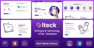 Iteck Nulled Software & Technology WordPress Theme Free Download