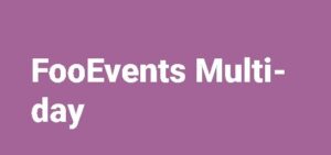 FooEvents Multi-Day Nulled