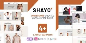 Shayo Nulled Fashion & Apparel WooCommerce Theme Free Download