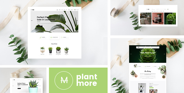 Plantmore v1.1.9 Nulled – Responsive Theme for WooCommerce WordPress Free Download