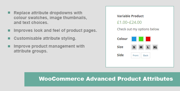 JC WooCommerce Advanced Product Attributes