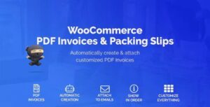 woocommerce pdf invoices & packing slips nulled