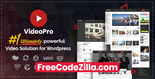 VideoPro – Video WordPress Theme Free Download