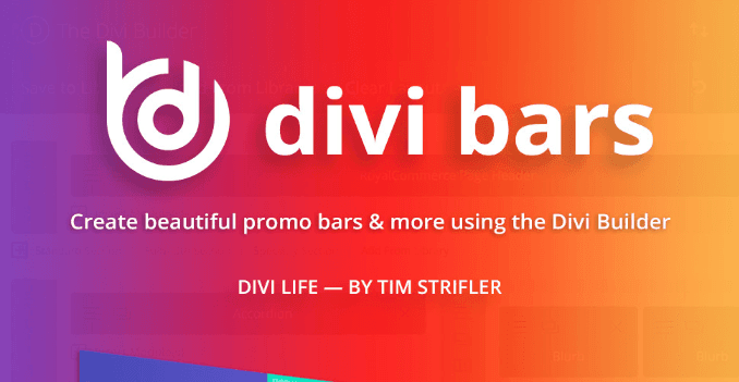 divi bars Free Nulled