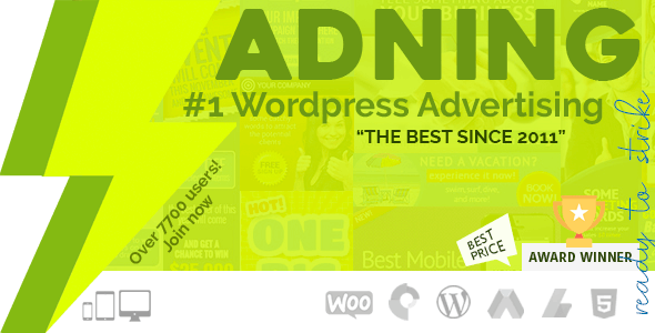 Adning Advertising v1.6.4 Nulled – All In One Ad Manager for Wordpress Free Download