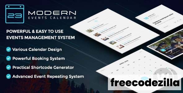 Webnus Modern Events Calendar Pro Nulled v6.7.3 + All Addons Pack Free Download