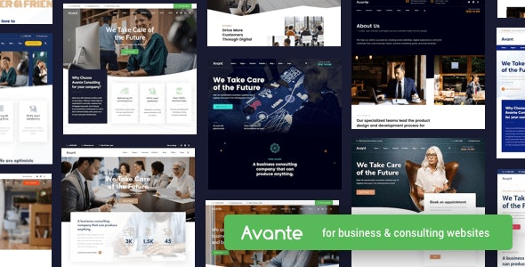 Avante Nulled - Business Consulting WordPress