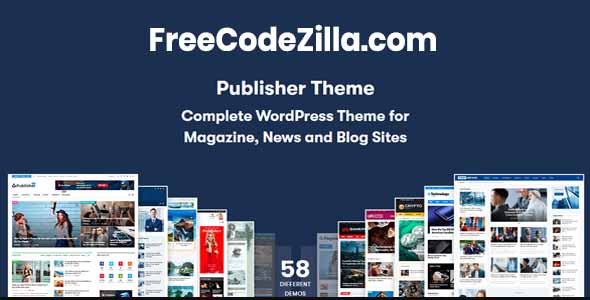 Publisher v7.11.1 Nulled – Newspaper and Magazine WordPress Theme Free Download